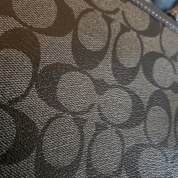 NWOT Coach Sullivan Backpack In Signature Canvas Plastic still on! - Picture 7 of 10